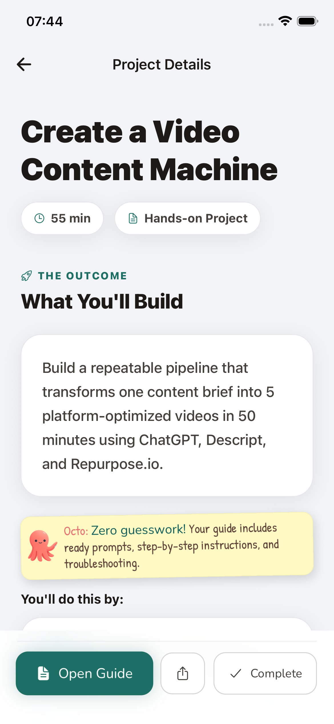 Product Tour Step 4